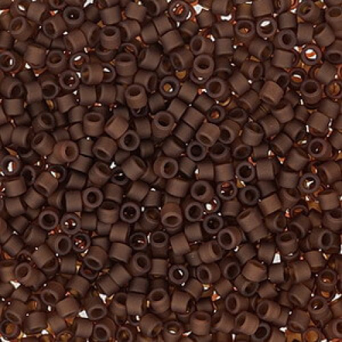 Miyuki delica beads 11/0 - Matte transparent rootbeer - DB-2403